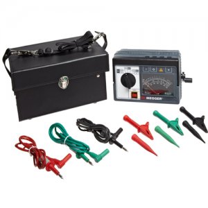 megger-212459-mj459-major-megger-battery-powered-insulation-resistance-tester-100-250-500-1000-v-2-gohms